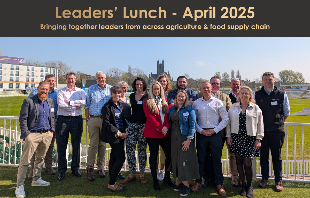 Photo of leaders from across agriculture and agribusiness in attendance at de lacy executive leaders lunch