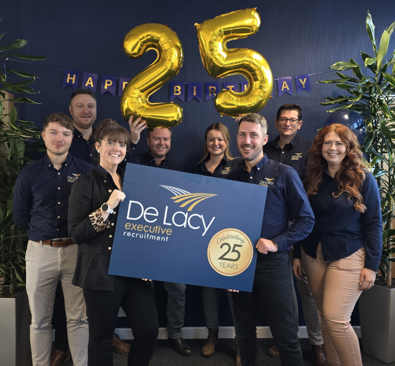 In 2025 De Lacy Executive Recruitment celebrated 25 years in business